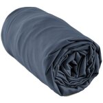 L'effet papillon - drap housse en viscose 160 x 200 cm salome bleu nuit L'effet papillon - drap housse en viscose 160 x 200 cm salome bleu nuit