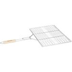 Grille double pour barbecue 30 x 40 cm