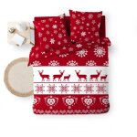 Douceur d'intérieur - housse couette + 2 taies 220 x 240 cm flanelle microfibre floconnette Douceur d'intérieur - housse couette + 2 taies 220 x 240 cm flanelle microfibre floconnette