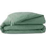 Douceur d'intrieur - housse de couette 220 x 240 cm percale de coton tilleul