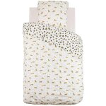Housse de couette reversible + 1 taie 140 x 200 cm leopard