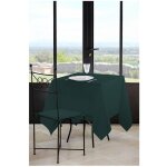 Nappe carree 180 x 180 cm nels emeraude Nappe carree 180 x 180 cm nels emeraude