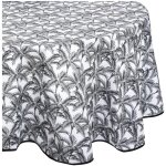 Nappe ronde anti tache 180 cm palmiers Nappe ronde anti tache 180 cm palmiers
