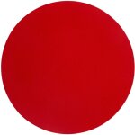 Set de table rond 38 cm tenors rouge