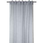 Lovely casa - voilage galon fronceur 140 x 260 cm derbie uni gris souris