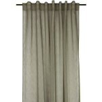Voilage galon fronceur 140 x 260 cm derbie uni kaki