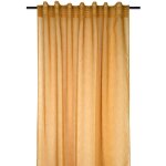 Lovely casa - voilage galon fronceur 140 x 260 cm derbie uni moutarde