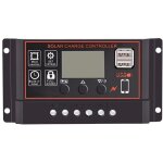 100a contr�leur de charge solaire contr�leur de panneau solaire 12v 24v affichage lcd r�gulateur de batterie ...