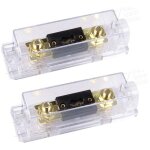 100a porte - fusible anl 100a anl fusible lame d'or voiture automobile l'audio puissance s�curit� prot�ger ...