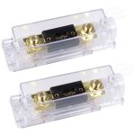 100a porte - fusible anl 100a anl fusible lame d'or voiture automobile l'audio puissance s�curit� prot�ger ...