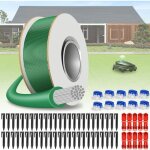 100m cable robot tondeuse + 50 piquets + 10 connecteurs de cble + 10 bornes de connexion, tondeuse gazon ...