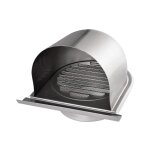 Sollbry - 100mm grille aeration de ventilation inox, grille de hotte chemine ronde extri, grille d'aration ...