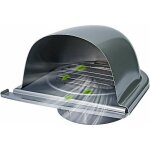 100mm grille aeration de ventilation inox, grille de hotte chemine ronde extri, grille d'aration u ...