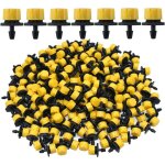 Longziming - 100pcs 1 / 4' goutteurs irrigation goutte  goutte dripper, buses de gicleurs metteur jardin, ...
