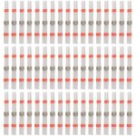 100pcs cosses electriques souder gaine thermor�tractable terminaux cuivre electrique, fil c�ble connecteur, ...