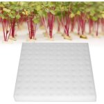 100pcs �ponge hydroponique plantation outil de jardinage �ponges de semis carr�es pour �ponges de croissance ...