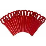 100pcs pa6 lames pour coupe - bordures einhell ge - ct 18 li, gc - ct 18 / 24 li, bg - ct 18 li, rg - ...