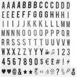 104 pcs cinématique lightbox remplacement lettres et chiffres signes noir pour a4 light up letter box ... 104 pcs cinématique lightbox remplacement lettres et chiffres signes noir pour a4 light up letter box ...