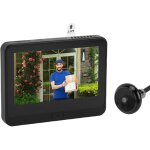 1080p judas de porte camera surveillance, visiophone connect� interphone vid�o, judas num�rique 4. 3?? ...