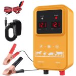 10km clture lectrique pour btail, lectrificateur de clture lectrique haute puissance, clture lectrique ...