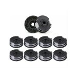 10pcs bobines de fil de rechange pour dbroussailleuses double ligne, longueur de 6 m x 1, 6 mm, convient ...