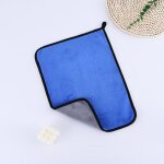 10pcs chiffon microfibre s�chage voiture 30x30cm, 500gsm serviette super absorbant anti rayures polissage ...