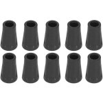 10pcs couvre - pied antid�rapant de b�tons de randonn�e protection de pointe de b�ton t�te plate