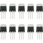 Csparkv - 10pcs lm317t lm317 rgulateur de tension  trois bornes rglable to - 220 sortie transistor ...