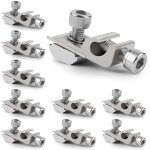 10pcs pinces de mise terre alum pv pince fixation panneau solaire, ?illets de terre panneau solaire kit ...