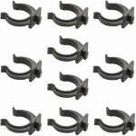 10x clip � ba�onnette pour plinthe meuble tube pied cuisine salle bain pi�tement