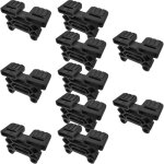 10x support de latte triple pour sommier 38 x 8 mm embout court flexible lit meuble latte fixation tenon, ... 10x support de latte triple pour sommier 38 x 8 mm embout court flexible lit meuble latte fixation tenon, ...