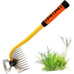 11 dents jardinage desherbeur manuel arrache mauvaise herbe avec manche acier manganse forg dsherbeur ...