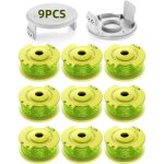 11 paquet mod�le actualis� bobine fil coupe bordure convient pour ryobi one + 18v, 24v, 40v coupe bordures, ...