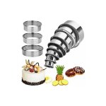 11 pcs emporte - pices acier inoxydable emporte - pices rond patisserie pour les biscuits, cuisine ...