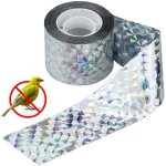 110m x 4, 8cm ruban repulsif oiseaux - rflchissant double face - rpulsif d'oiseaux