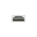 112139150 / 0 - clavette demi - lune pour arbre 25mm pour tondeuse castelgarden / ggp