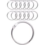 12 anneaux de rideaux douche avec crochet en métal ? anneau circulaire ouvrable de 50 mm pour rideaux, ... 12 anneaux de rideaux douche avec crochet en métal ? anneau circulaire ouvrable de 50 mm pour rideaux, ...