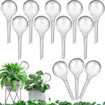 12 globes d'arrosage pour plantes, syst�me d'arrosage automatique pour plantes d'int�rieur et d'ext�rieur ...