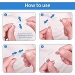 12 pack anneaux de rideau de douche, crochets ronds en m�tal pour salle bain, d�coration int�rieure, ...