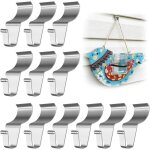 12 pcs crochets suspension pour revtement vinyle, clips revtement en vinyle robustes en acier inoxydable ...