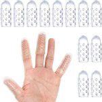 12 pcs protecteur de doigt, protecteur de doigt de gel, prot�ge doigts en gel de silicone pour une protection, ...