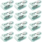12 pièces clip housse de couette, clips de housse de couette, clip drap de lit, anti - dérapant sans ... 12 pièces clip housse de couette, clips de housse de couette, clip drap de lit, anti - dérapant sans ...