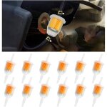 12 pi�ces filtre � carburant motos, filtre a essence pour moteur en ligne, filtre � essence universel ...