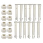12 pices goupilles en plastique pour intex round metal frame pools pices de rechange pour joints de ...