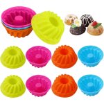 12 pièces moule couronne en silicône, moule à gateau pop, moule à brioche en silicône, silicône moule ... 12 pièces moule couronne en silicône, moule à gateau pop, moule à brioche en silicône, silicône moule ...
