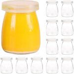 12 pièces petit pot verre couvercle, pots dessert yaourt, pot yaourt verre, bocaux couvercle 150ml, couvercles ... 12 pièces petit pot verre couvercle, pots dessert yaourt, pot yaourt verre, bocaux couvercle 150ml, couvercles ...