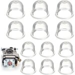 [jamais utilis�]12 pi�ces poire d'amor�age debroussailleuse, 22mm / 19mm pompe amorcage debroussailleuse, ...