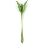 12 pi�ces porte - serviette fleur creative en plastique fleur outil rouleau vert conception pour table ...