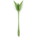 12 pi�ces porte - serviette fleur creative en plastique fleur outil rouleau vert conception pour table ...