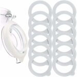 12 pices remplacement de joints de bocal en silicone, joints d'tanchit en silicone tanche  l'air ...